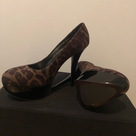 Stuart Weitzman leopard print sexy heels 👠 - Picture 5 of 5